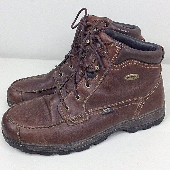 Red Wing Irish Setter Hunt Soft Paw Chukka Waterproof Boots Mens Size 13 Leather - Picture 3 of 12